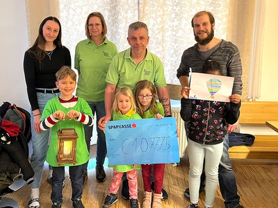 Kinderfreunde unterstützen Außenwohngruppe Amstetten-Neufurth