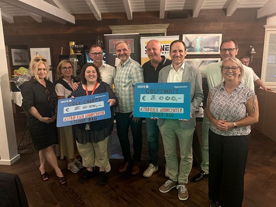 8.000,- Spende dank Golf-Charity-Turnier
