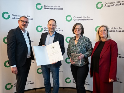 Erneute Auszeichnung für gelebte Gesundheitsförderung