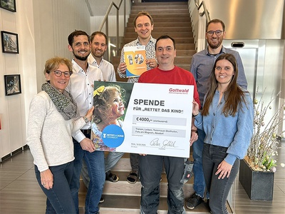 Gottwald spendet 4.000,-