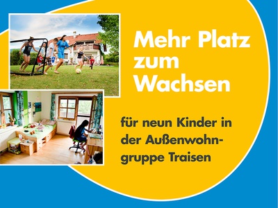 Platz zum Wachsen – Umbau der Wohngruppe Traisen