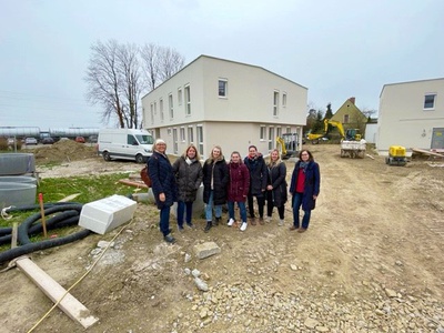 Besuch der Baustelle in Fels am Wagram